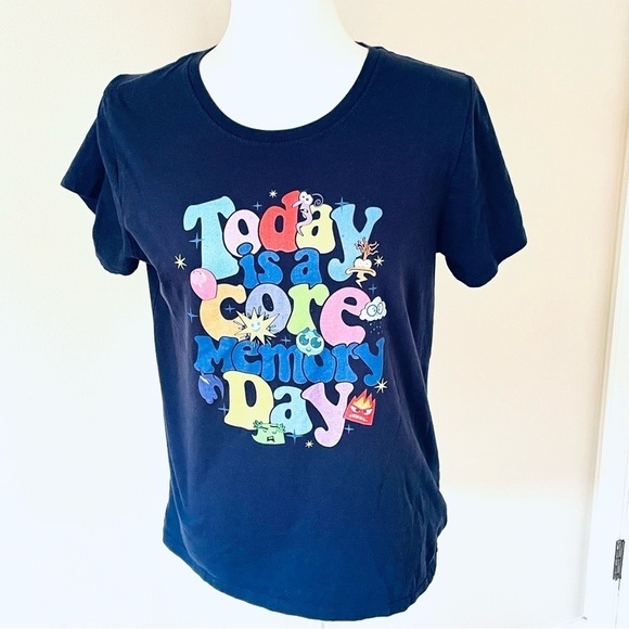 Disney Pixar Inside Out 2 "Today Is A Core Memory Day" T-Shirt - Size M - COTTON - Picture 2 of 8
